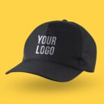 Custom Black Cap with Logo Custom Black Cap with Logo