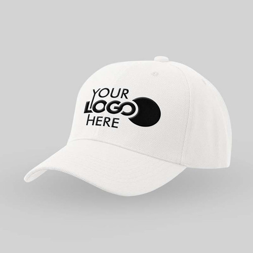 Custom White Cap with Logo – Personalized White Baseball Caps for Branding & Promotions in India tauffa