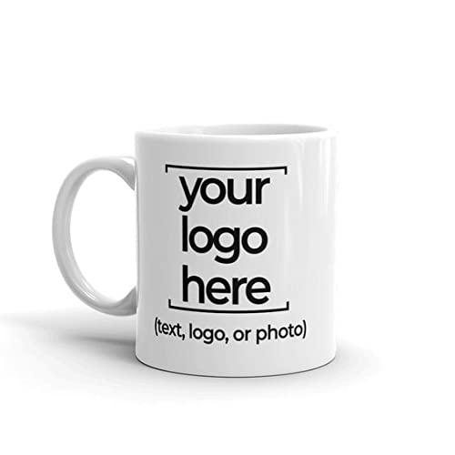 White Mug with Logo – Custom Printed Corporate Coffee Mug | Logo Printed White Mug for Business Branding Tauffa