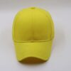 Custom Yellow Cap with Logo – Personalized Promotional Caps for Corporate Branding & Events