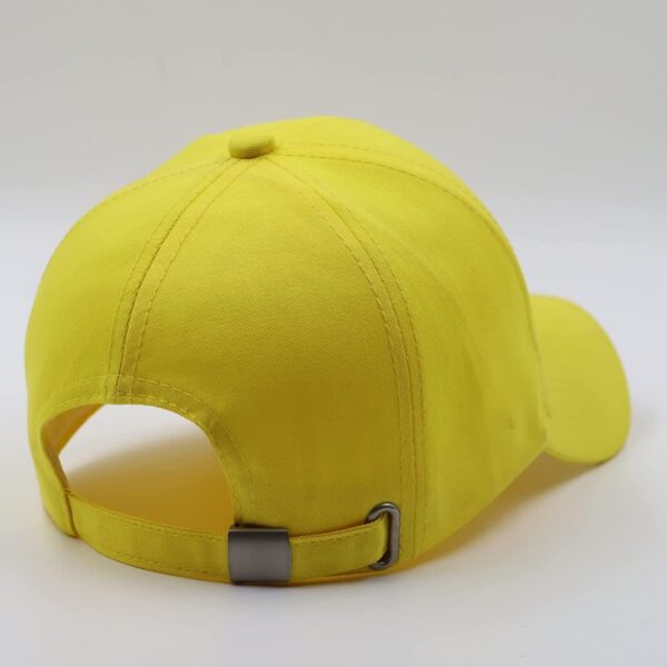 Custom Yellow Cap with Logo – Personalized Promotional Caps for Corporate Branding & Events