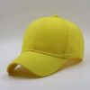 Custom Yellow Cap with Logo – Personalized Promotional Caps for Corporate Branding & Events