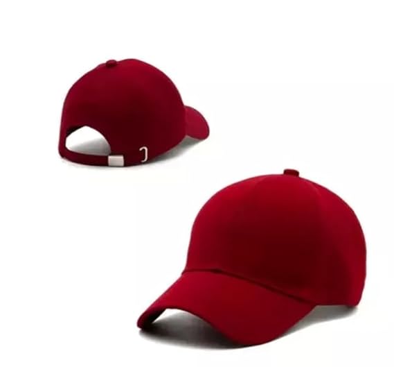 Custom Red Cap with Logo – Personalized Red Promotional Cap for Corporate Branding & Events