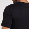 124 Plain Black Round Neck T-Shirt 180 GSM 100% Cotton for Custom Printing, Branding, Uniforms and Casual Wear
