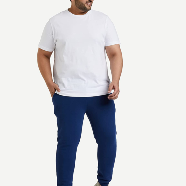 146 Plain White Dry Fit Round Neck T-Shirt 160 GSM | Breathable Sports & Sublimation T-Shirt for Men & Women
