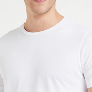 147 Plain White Round Neck T-Shirt 180 GSM