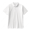 white polo 2 Plain White Spun Polo T-Shirt 50% Cotton 50% Spandex for Corporate Uniforms, Branding and Custom Printing